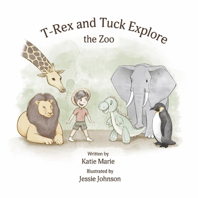 T-Rex and Tuck Explore the Zoo book