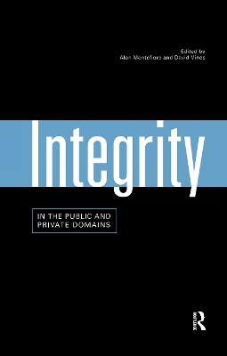 Integrity in the Public and Private Domains book