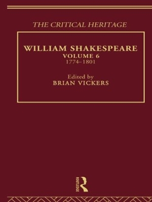 William Shakespeare by Brian Vickers