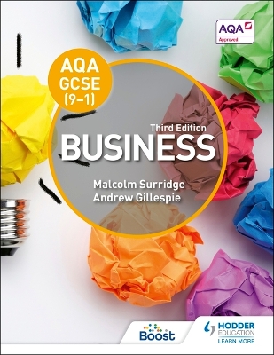 AQA GCSE (9-1) Business, Third Edition book
