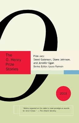 O. Henry Prize Stories 2003 book