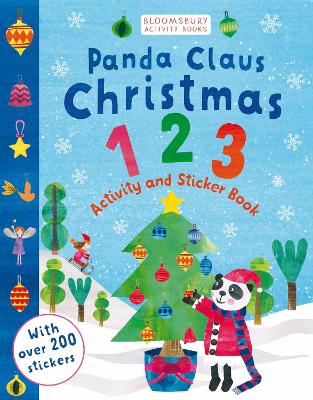 Panda Claus Christmas 123 Activity and Sticker Book book