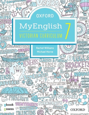 Oxford MyEnglish 7 Victorian Curriculum Student book + obook assess + Upskill book