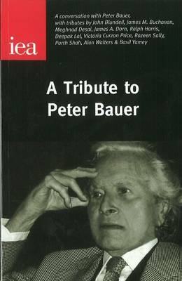 Tribute to Peter Bauer book