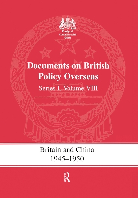 Britain and China 1945-1950 book