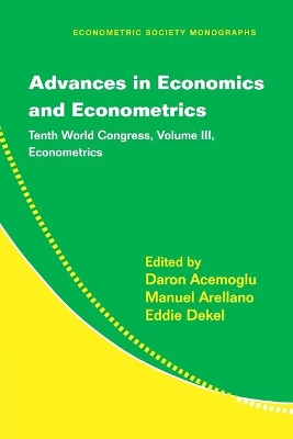Advances in Economics and Econometrics by Daron Acemoglu