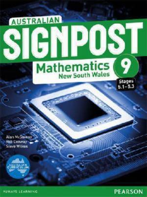 Australian Signpost Mathematics New South Wales 9 (5.1-5.3) Student Book book