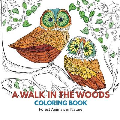 Walk in the Woods Coloring Book book