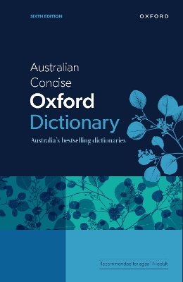 Australian Concise Oxford Dictionary Hardback 6E book