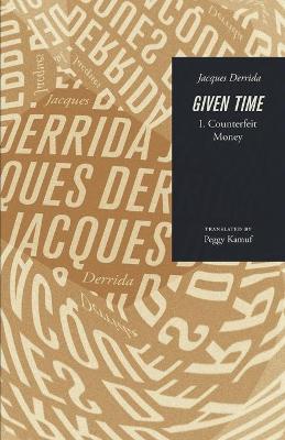 Given Time by Jacques Derrida