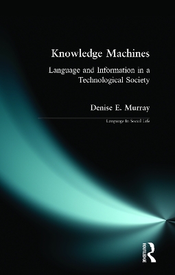 Knowledge Machines book
