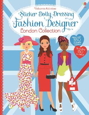 Sticker Dolly Dressing Designer London Collection book