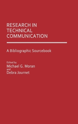 Research in Technical Communication book