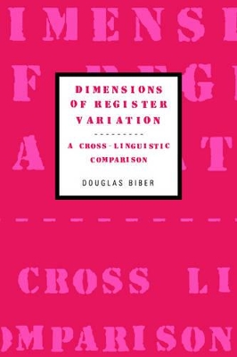Dimensions of Register Variation book