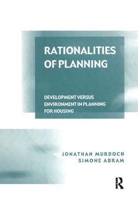 Rationalities of Planning by Jonathan Murdoch