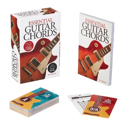 Essential Guitar Chords Book & Card Deck: Includes 64 Easy-to-Use Chord Flash Cards, Plus 128-Page Instructional Play Book book