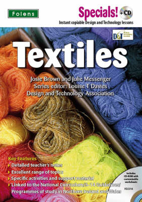 Secondary Specials! +CD: D&T -Textiles by Josie Brown