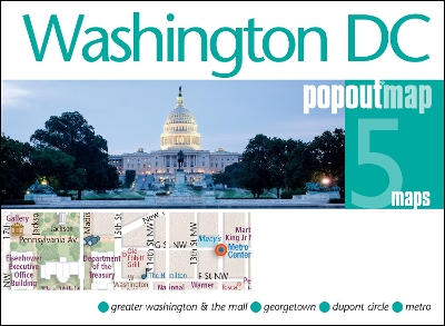 Washington DC PopOut Map book