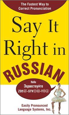 Say It Right in Russian book