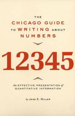 Chicago Guide to Writing About Numbers book