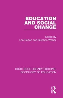 Education and Social Change book