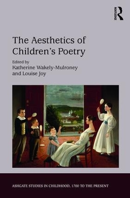 Aesthetics of Children's Poetry book