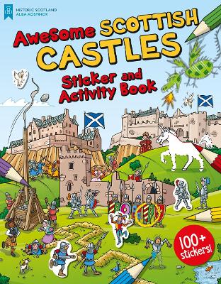 Awesome Scottish Castles: Sticker and Activity Book book