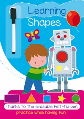 Learning Shapes: A Full-Color Activity Workbook that Makes Practice Fun book