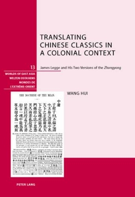 Translating Chinese Classics in a Colonial Context book