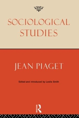 Sociological Studies book