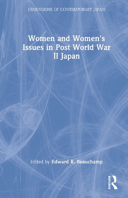 Women and Women's Issues in Post World War II Japan book