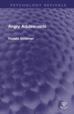Angry Adolescents book