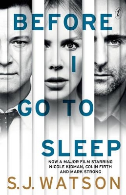 Before I Go To Sleep film tie-in book