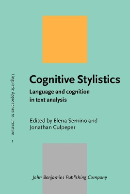 Cognitive Stylistics by Elena Semino