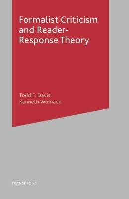 Formalist Criticism and Reader-Response Theory book