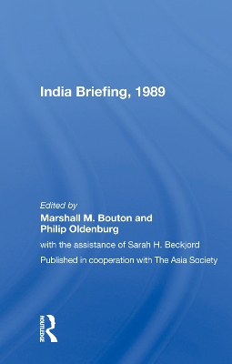 India Briefing, 1989 book