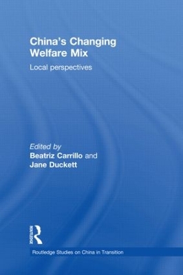 China's Changing Welfare Mix book