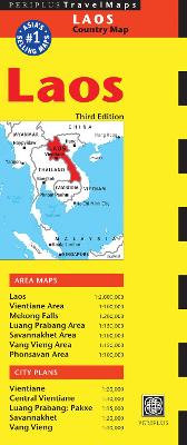 Laos Travel Map Third Edition book