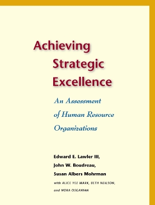 Achieving Strategic Excellence book