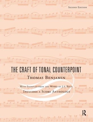 Craft of Tonal Counterpoint book