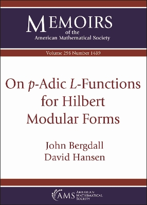 On $p$-Adic $L$-Functions for Hilbert Modular Forms book