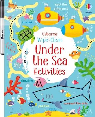 Wipe-clean Under the Sea Activities book