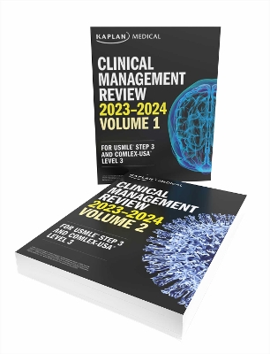 Clinical Management Complete 2-Book Subject Review 2023-2024: Lecture Notes for USMLE Step 3 and COMLEX-USA Level 3 book