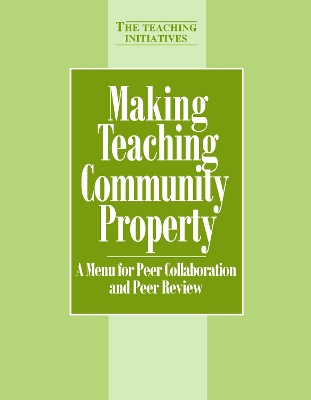 Making Teaching Community Property book