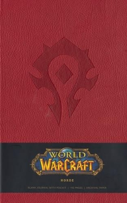 World Of Warcraft Horde Hardcover Blank Journal book