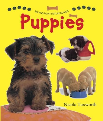 Say and Point Picture Boards: Puppies book