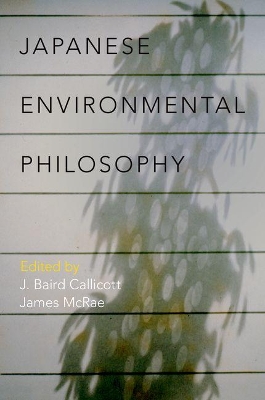 Japanese Environmental Philosophy book