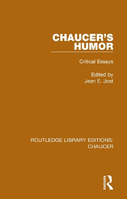 Chaucer's Humor: Critical Essays book