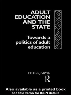 Adult Education and the State book