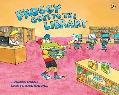 Froggy Goes to the Library book